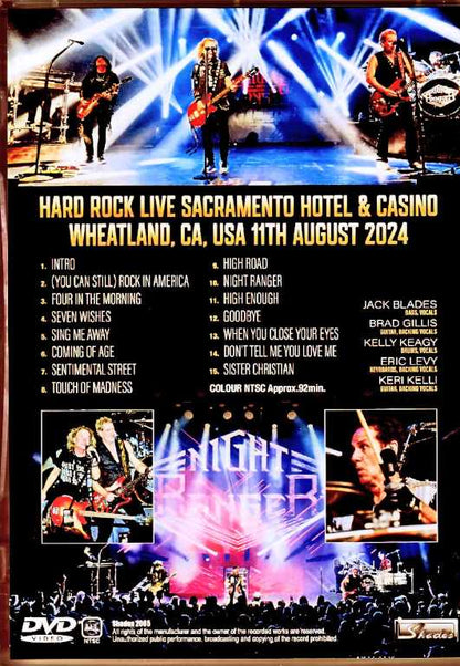 Night Ranger / CA,USA 2024 Complete