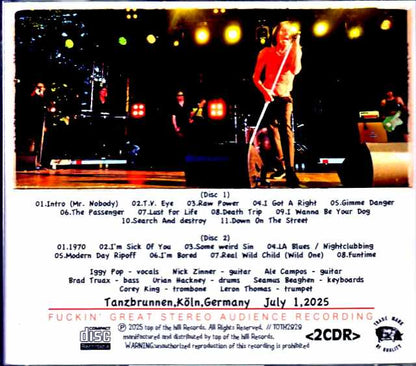 Iggy Pop/Germany 07.01.2025 Complete
