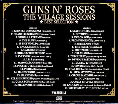 Guns N' Roses Guns N' Roses/Chinese Democracy Demos and Rough Mixes from the Chinese Democracy Sessions 2000-2001