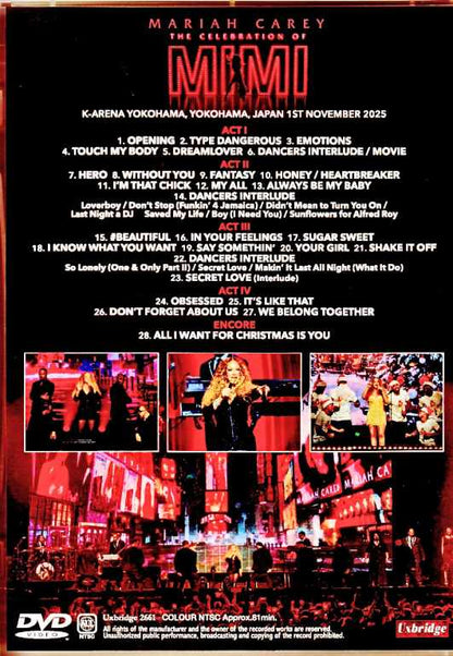 Mariah Carey / Kanagawa, Japan 11.01.2025 Complete