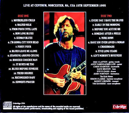 Eric Clapton/MA,USA 09.15.1995