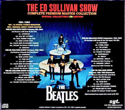 Beatles/ED Sullivan Show Special Collector's CD Edition