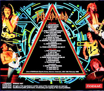 Def Leppard/CO,USA 02.13.1988 Complete Soundboard Edition & more