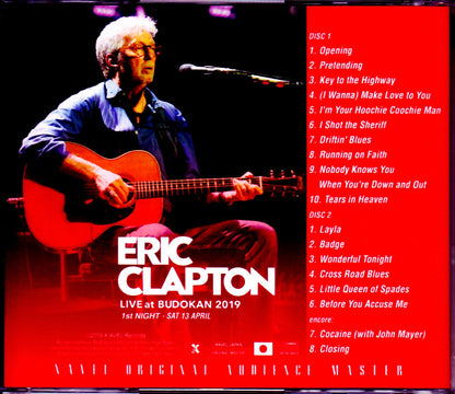 Eric Clapton/Tokyo,Japan 4.13.2019 Omnidirectional Microphone