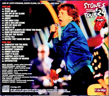Rolling Stones/CA,USA 7.17.2024 Complete
