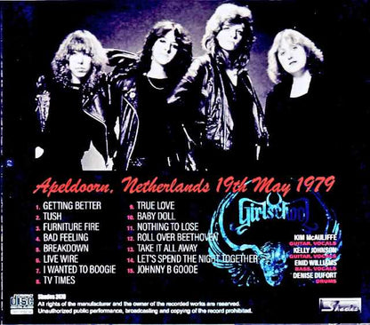Girlschool Girlschool/Netherlands 05.19.1979 Soundboard Edition