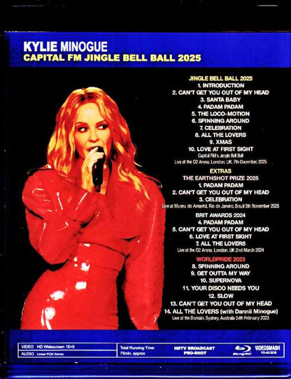 Kylie Minogue / London, UK 2025 Complete Multi-Cam Edition & more Blu-Ray Version