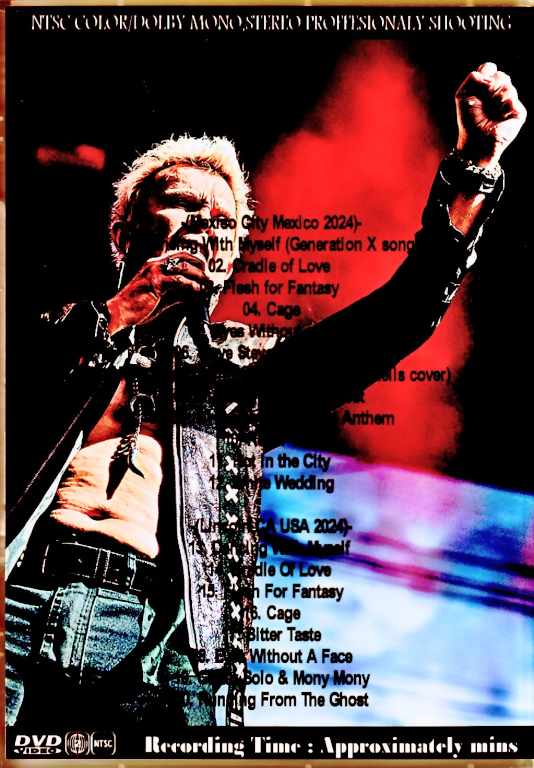 Billy Idol/Mexico 2024 & more