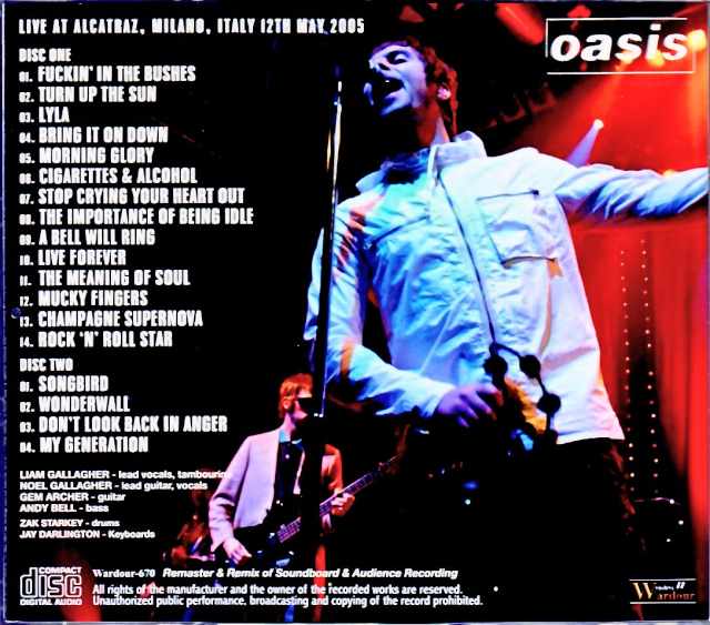 Oasis/Italy 2005 Complete Upgrade