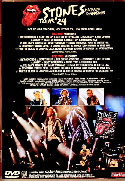 Rolling Stones/TX,USA 2024 Complete 2Cam Shot Edition