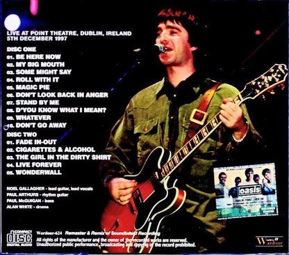 Oasis Ireland 1997 Remaster Remix Soundboard Edition