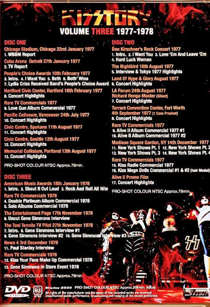 Kiss/Rare History 1977-1978