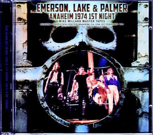Emerson,Lake & Palmer Emerson,Lake & Palmer/CA,USA 2.1.1974 Mike Millard Master Tapes