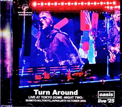 Oasis Oasis/Tokyo,Japan 10.26.2025 Complete Near Speakers Rec Edition