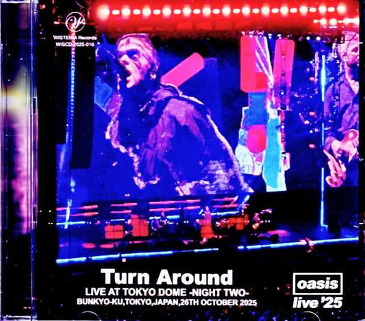 Oasis Oasis/Tokyo,Japan 10.26.2025 Complete Near Speakers Rec Edition