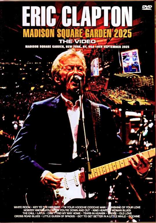 Eric Clapton/NY,USA 09.19.2025 Complete