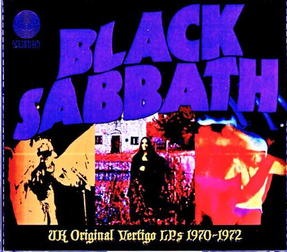 Black Sabbath/UK Original 4 LPs 1970-1972