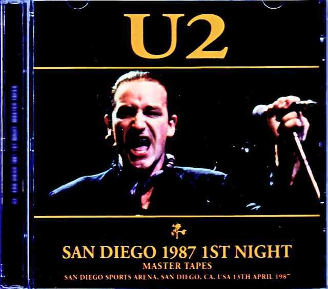 U2 U2/CA,USA 04.13.1987 Complete