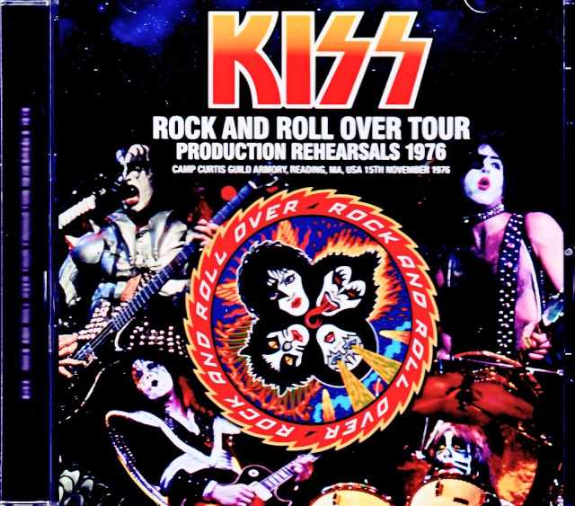 Kiss/MA,USA 11.15.1976 Rehearsals Upgrade