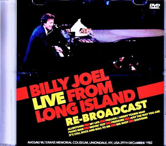 Billy Joel / NY, USA 1982 Multi-Camera Broadcast on German TV 2024 Edition Jewel Version
