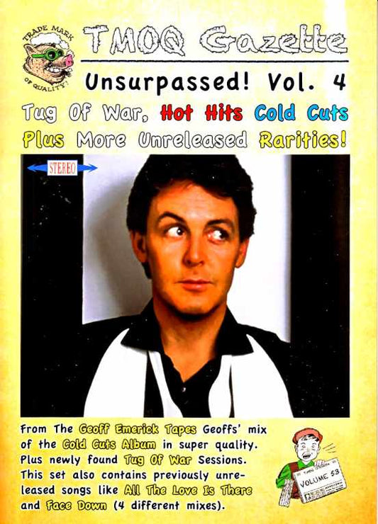 Paul McCartney/Tug of War Hot Hits Cold Cuts & more Unreleased Rarities