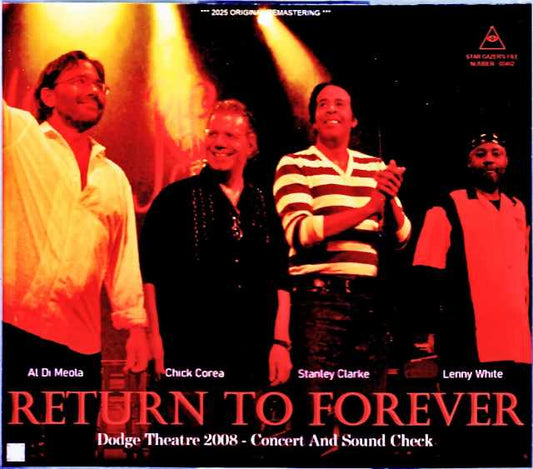 Return to Forever Chick Corea Return to Forever Chick Corea/AZ,USA 2008 & more