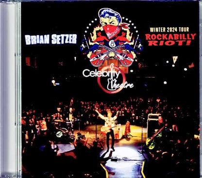 Brian Setzer Rockabilly Riot Brian Setzer/AZ,USA 2024 Complete