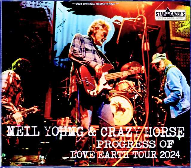 Neil Young and Crazy Horse Neil Young/NJ,USA 2024 2Days