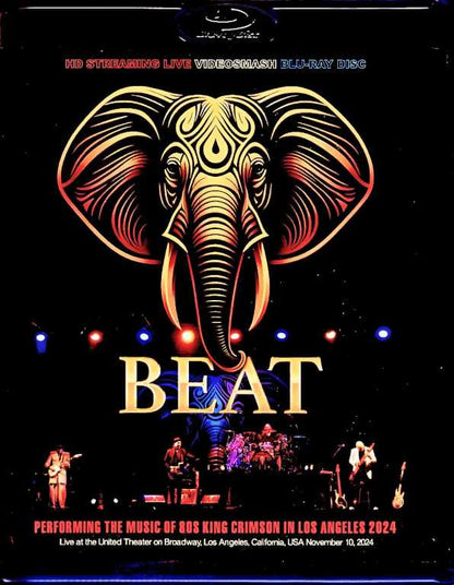 Beat Adrian Belew,Tony Levin,Steve Vai Beat/CA,USA 11.10.2024 Complete Blu-Ray Version