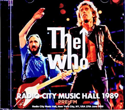 The Who, The Who/NY, USA 06.27.1989 Complete Soundboard Edition