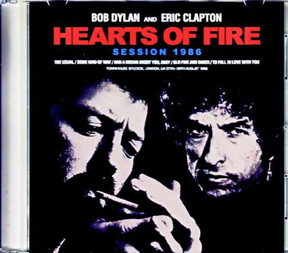 Bob Dylan Eric Clapton/Sessions London,UK 1986