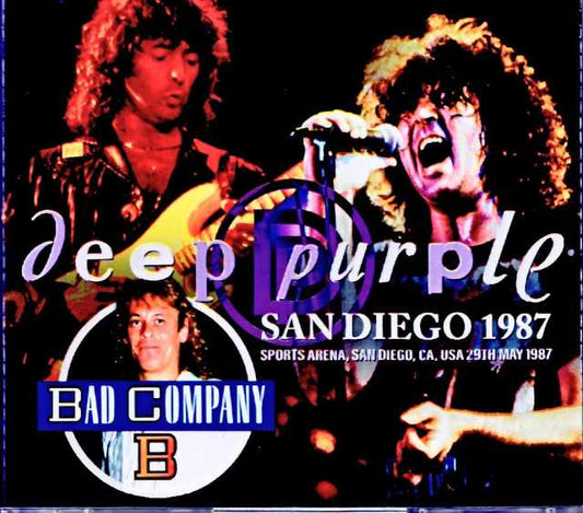 Deep Purple Bad Company Deep Purple Bad Company/CA,USA 05.29.1987 Complete
