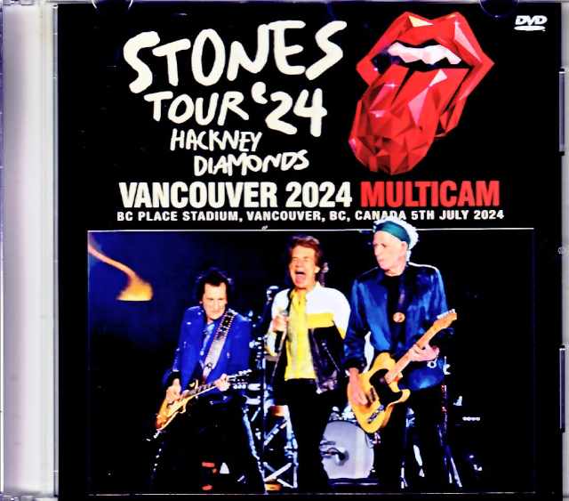 Rolling Stones/BC,Canada 2024 Complete Multi-Cam Edition Jewel Version