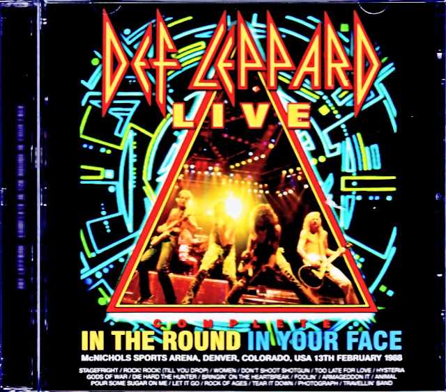 Def Leppard/CO,USA 02.13.1988 Complete Soundboard Edition & more