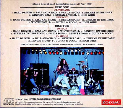 Badlands Jake E. Lee Badlands Jake E. Lee/North America Tour 1989 Soundboard Edition