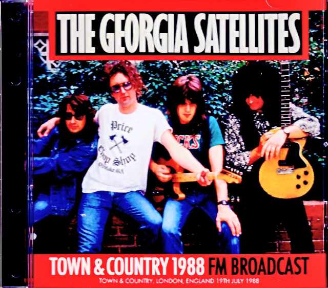 Georgia Satellites/London,UK 07.19.1988 FM Broadcast Edition