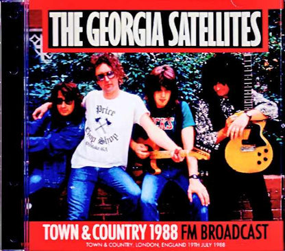 Georgia Satellites/London,UK 07.19.1988 FM Broadcast Edition