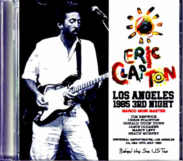Eric Clapton/CA,USA 07.19.1985 Marco Moir Master Edition