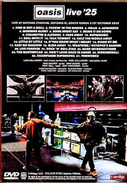 Oasis Oasis/Korea 10.21.2025 Complete