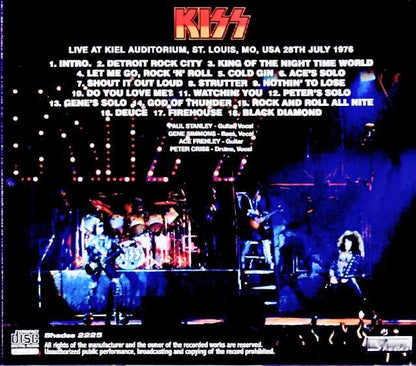 Kiss/MO,USA 07.28.1976 Complete
