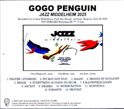 Gogo Penguin/Belgium 2025 Complete Soundboard Edition