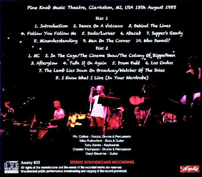 Genesis/MI,USA 08.18.1982 Complete Soundboard Edition