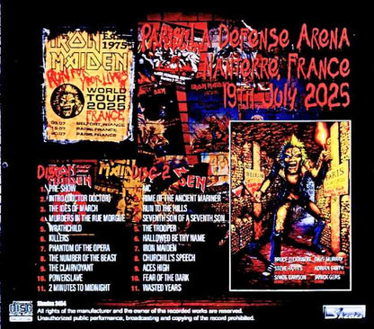 Iron Maiden/France 07.19.2025 Complete IEM Source Edition