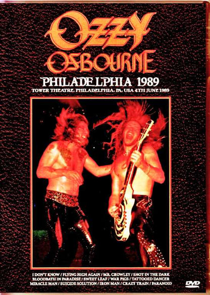 Ozzy Osbourne/PA,USA 06.04.1989 Multi-Cam Edition