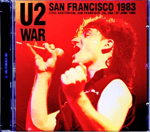 U2/CA,USA 06.01.1983