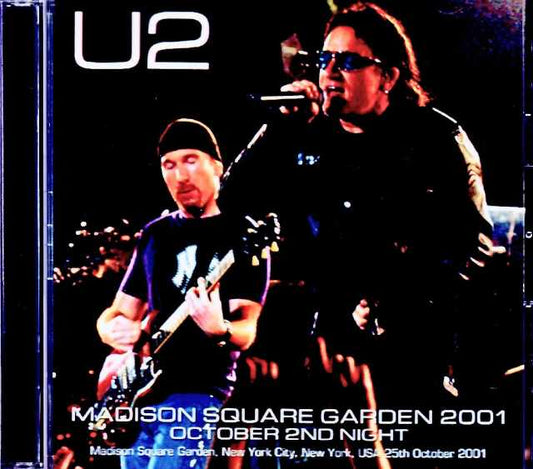 U2/NY,USA 10.25.2001 Complete Soundboard Edition