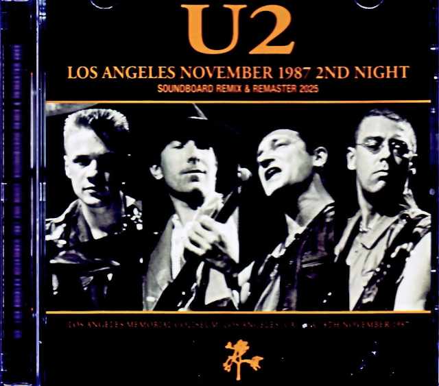 U2 You2/CA,USA 11.18.1987 Complete Soundboard Edition