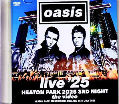 Oasis/England,UK 07.16.2025 Jewel Version