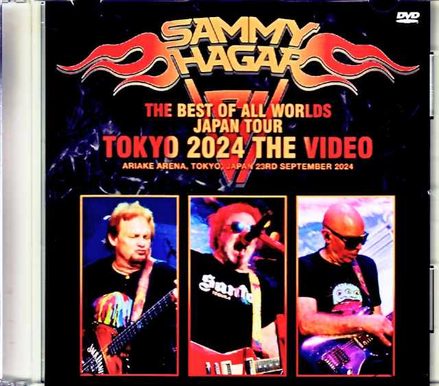 Sammy Hagar Joe Satriani Sammy Hagar Joe Satriani/Tokyo,Japan 2024 Complete Jewel Version