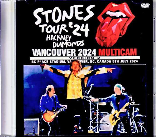 Rolling Stones/Vancouver, Canada 2024 Complete Multi-Cam Edition2 Jewel Version